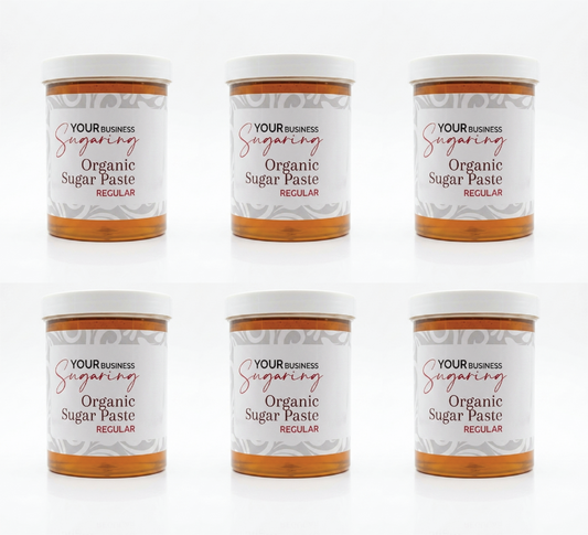 Custom Label Sugar Paste -Small Case of 6